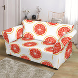 Grapefruit Pattern Loveseat Couch Slipcover