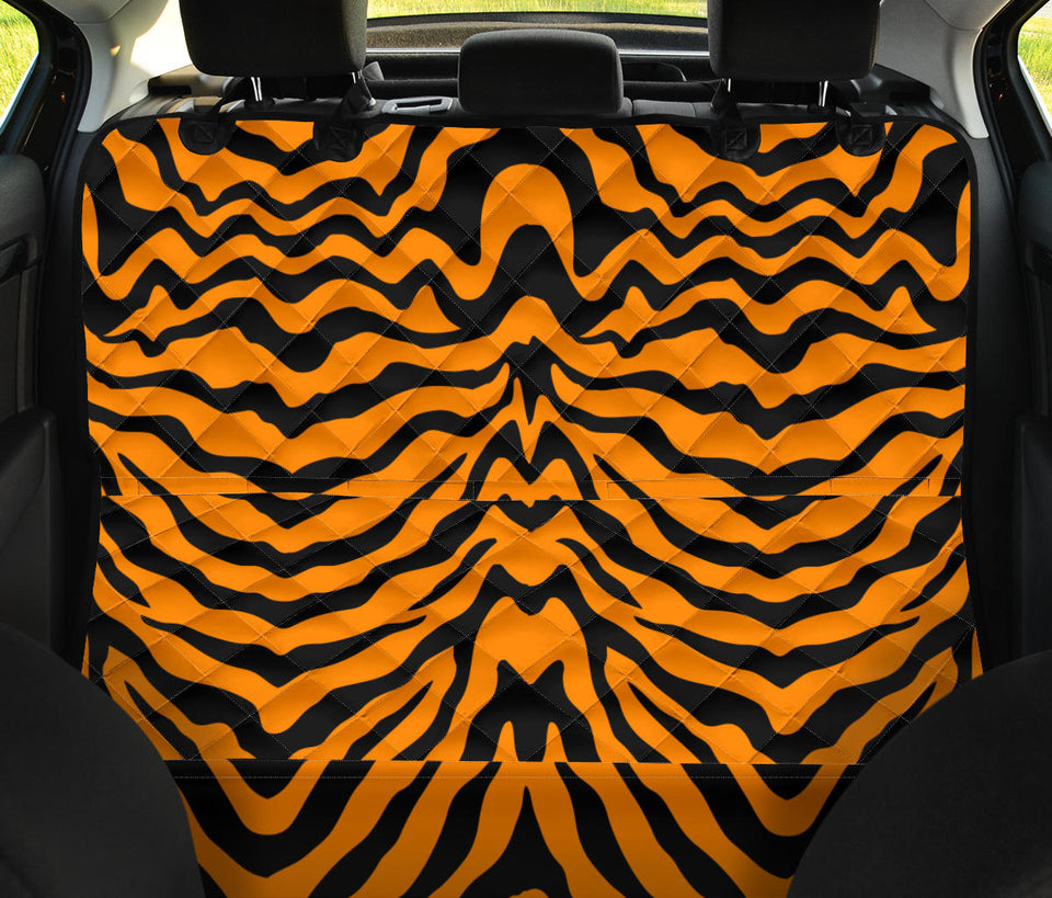 Bengal Tigers Skin Print Pattern Dog Car Seat Covers