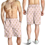 Golden Retriever Pattern Print Design 02 Men Shorts