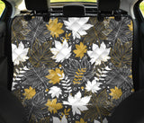 Beautiful Gold Autumn Maple Leaf Pattern Dog Car Seat Covers