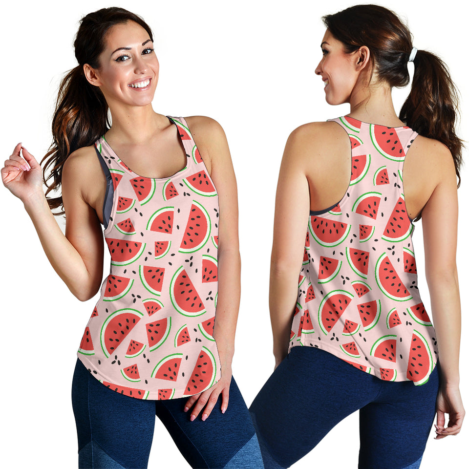 Watermelon pattern Women Racerback Tank Top