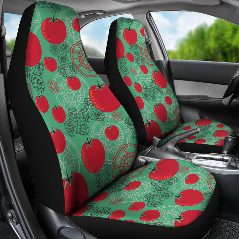 Tomato Design Pattern  Universal Fit Car Seat Covers