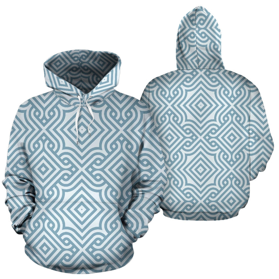 Arabic Pattern Men Women Pullover Hoodie