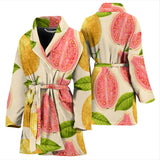 Beautiful Guava Pattern Women'S Bathrobe