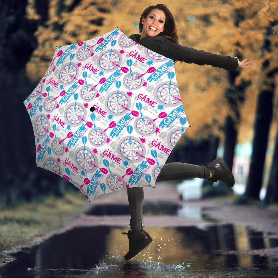 Darts Pattern Print Design 01 Umbrella