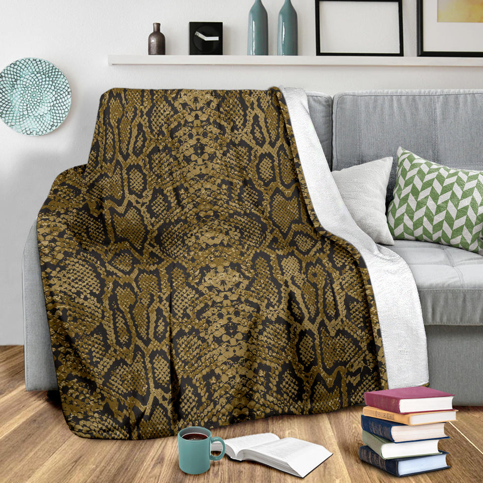 Snake Skin Pattern Premium Blanket