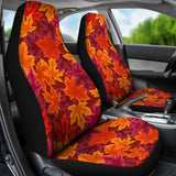 Autumn Maple Leaf Pattern Universal Fit Car Seat Covers