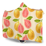 Beautiful Guava Pattern Hooded Blanket