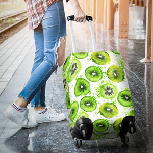 Watercolor Kiwi Pattern Luggage Covers