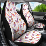 Giraffe Pattern Print Design 02 Universal Fit Car Seat Covers