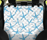 Watercolor Starfish Pattern Dog Car Seat Covers