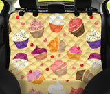 Cake Cupcake Heart Cherry Pattern Dog Car Seat Covers