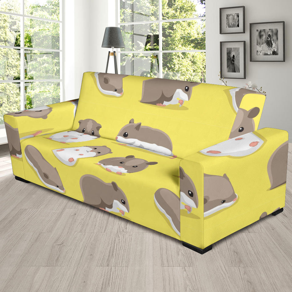 Cute Hamster Pattern Sofa Slipcover