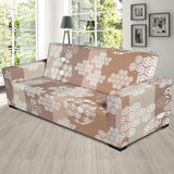 Beautiful Hexagon Japanese  Pattern Sofa Slipcover
