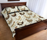 Cute rooster chicken cock Quilt Bed Set