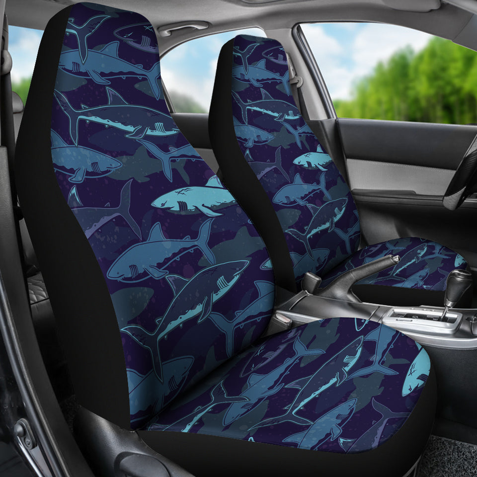 Shark Pattern  Universal Fit Car Seat Covers