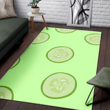 Cucumber Pattern Area Rug