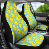 Duck Toy Pattern Print Design 03 Universal Fit Car Seat Covers
