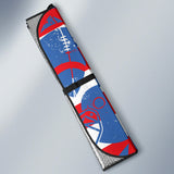 American Football Ball Star Stripes Pattern Car Sun Shade