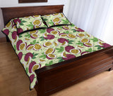 Passion fruit pattern Quilt Bed Set
