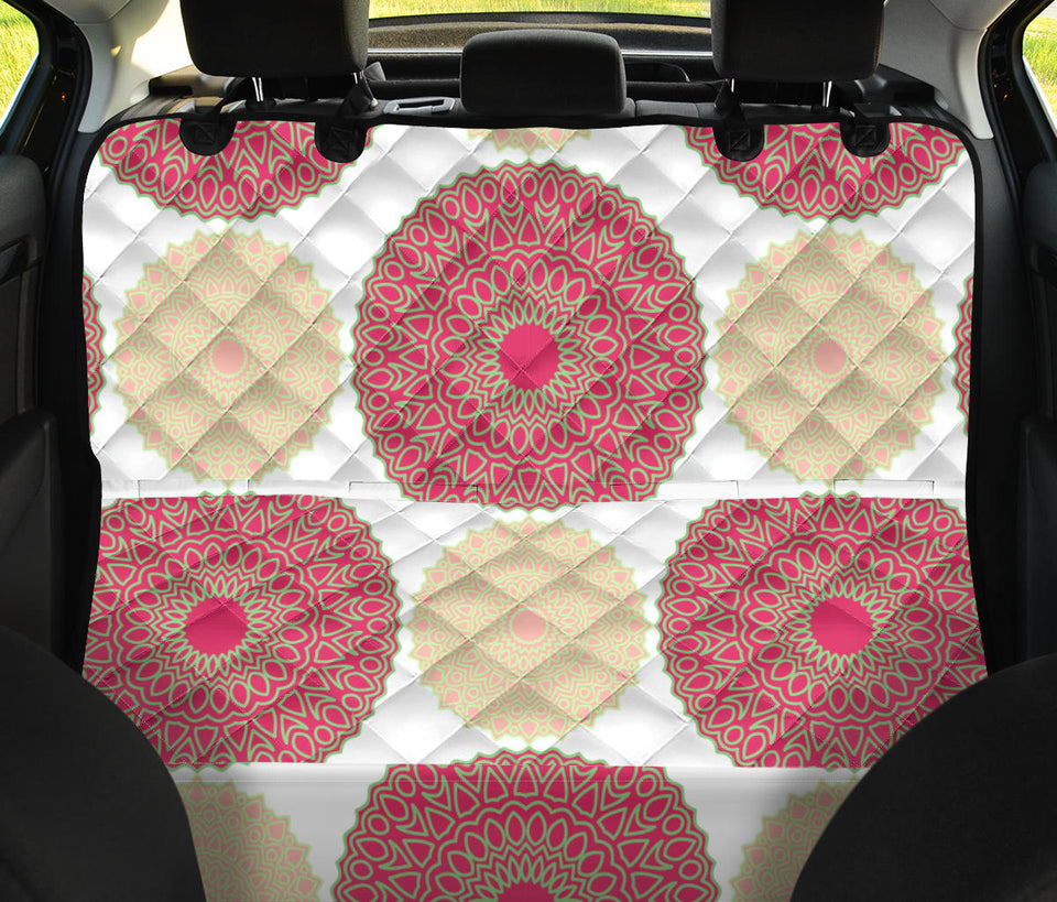Circle Indian Pattern Dog Car Seat Covers