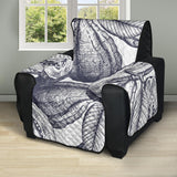 Guava tropical hand drawn pattern Recliner Cover Protector