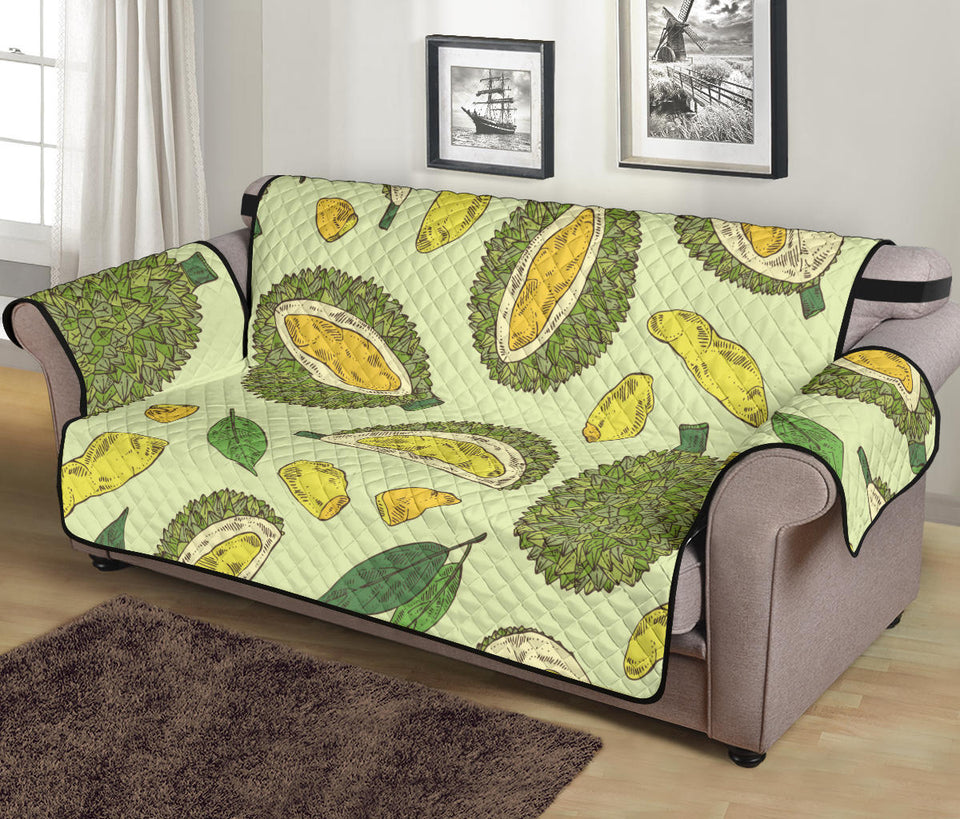 Durian leaves pattern background Sofa Cover Protector