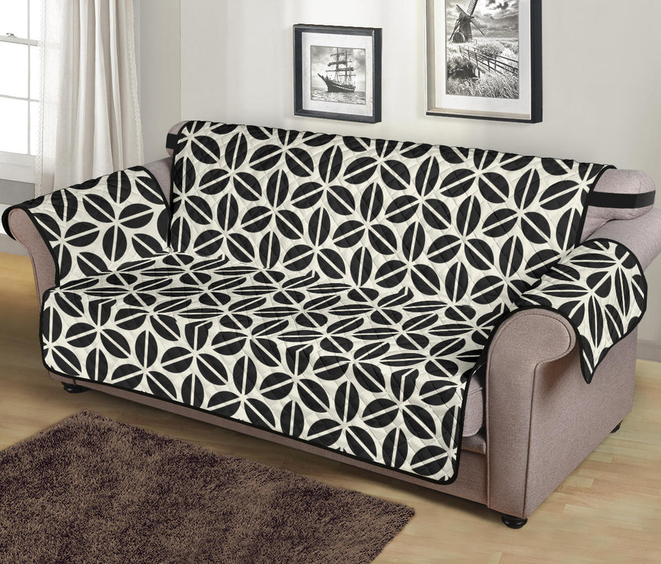 Coffee bean abstract modern pattern Sofa Cover Protector