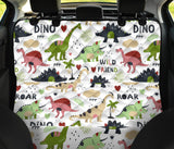Cute Dinosaurs Pattern Dog Car Seat Covers