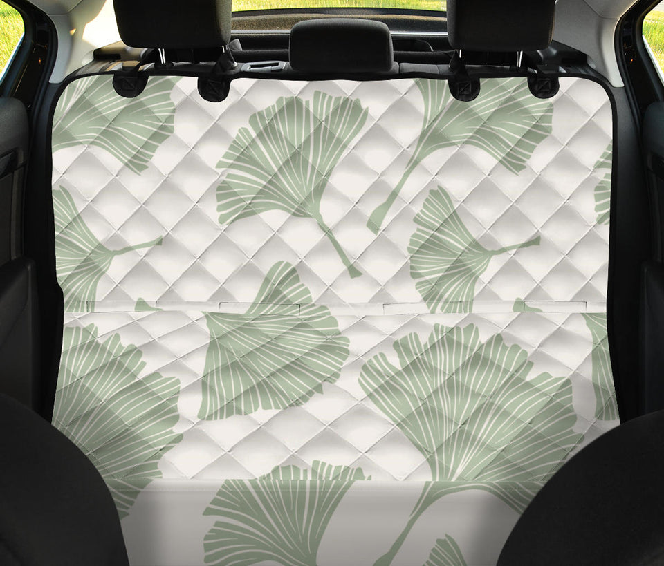 Ginkgo Leaves Pattern Dog Car Seat Covers
