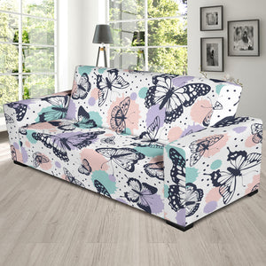 Butterfly Pattern Sofa Slipcover