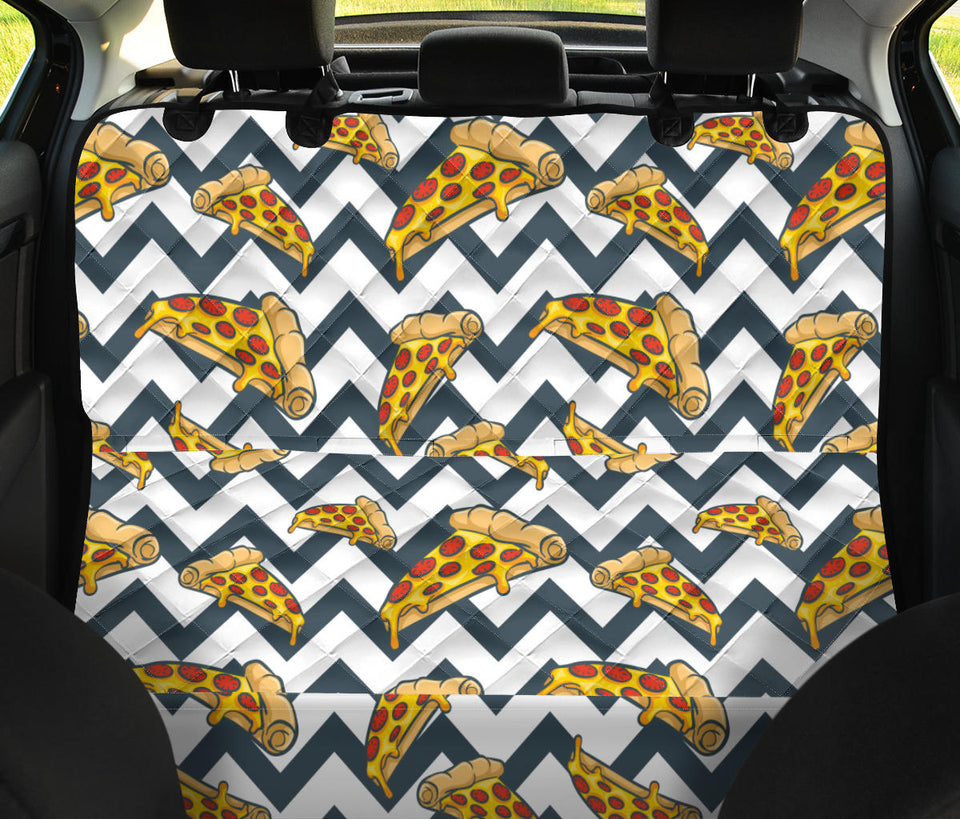 Pizza Design Pattern Dog Car Seat Covers