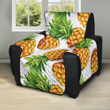 Pineapples design pattern Recliner Cover Protector
