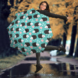 Hedgehog Pattern Print Design 03 Umbrella