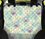 French Bulldog Hawaii Blackground Dog Car Seat Covers