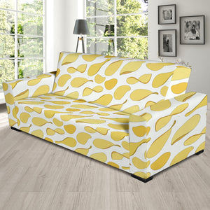 Potato Chips Pattern Print Design 02  Sofa Slipcover
