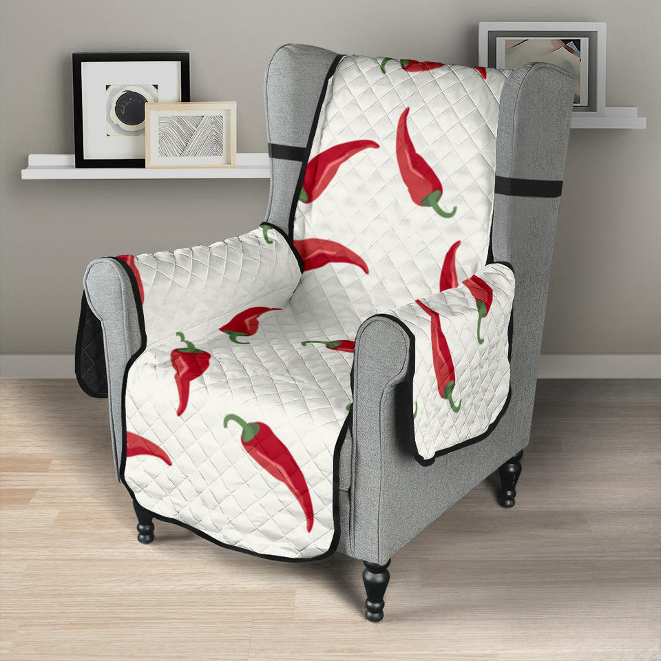 Chili peppers pattern Chair Cover Protector