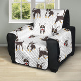 Chihuahua dog pattern Recliner Cover Protector