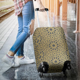 Arabic Star Gold Pattern Luggage Covers