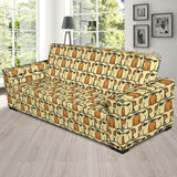 English Bulldog Pattern Print Design 02 Sofa Slipcover