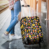Beer Type Pattern Luggage Covers