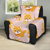 Cute shiba inu dog pattern  Recliner Cover Protector