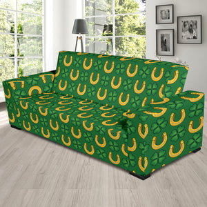 Horseshoes Pattern Print Design 05 Sofa Slipcover
