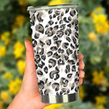 Leopard Skin Print Pattern Tumbler