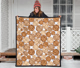 Various Cookie Pattern Premium Quilt