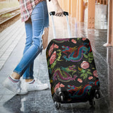 Dragons Flower Pattern Luggage Covers
