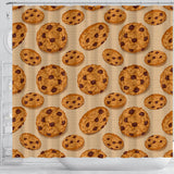 Cookie Pattern Shower Curtain Fulfilled In US