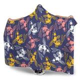 Koi Fish Carp Fish Pattern Hooded Blanket
