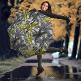 Hand Drawn Dragonfly Pattern Umbrella