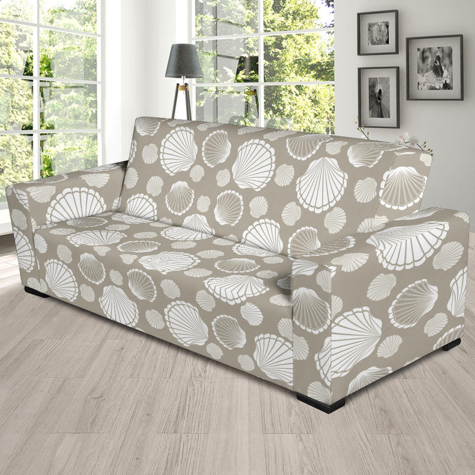 Scallop Shell Pattern Sofa Slipcover